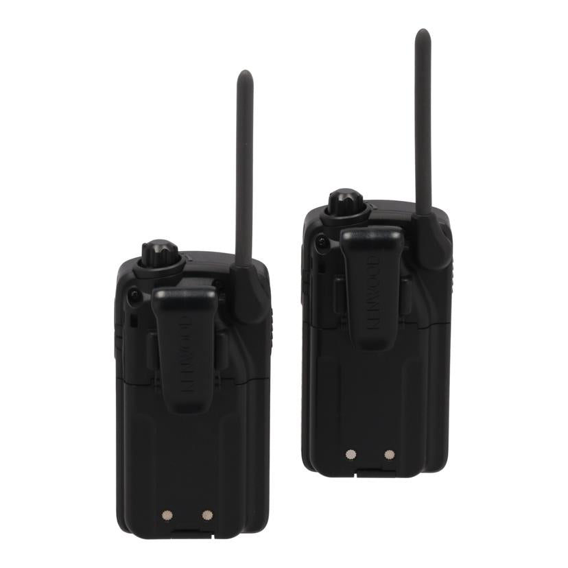 KENWOOD ケンウッド　/特定小電力トランシーバー2個セット／DEMITOSS/UBZ-LU20//C5414840/5616572/Bランク/71