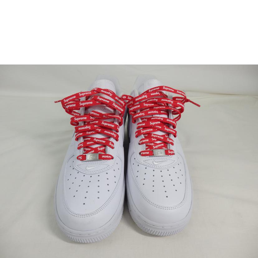 NIKE×SUPREME ナイキ/AIR　FORCE1　LOW　SP／28．5cm/CU9225-100//Aランク/84