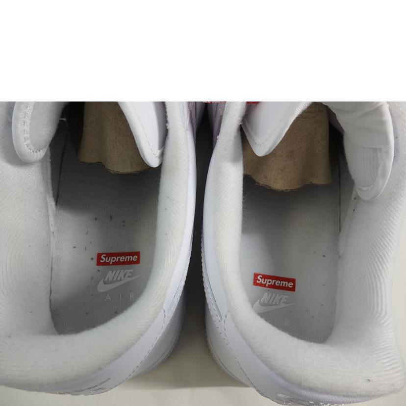 NIKE×SUPREME ナイキ/AIR　FORCE1　LOW　SP／28．5cm/CU9225-100//Aランク/84