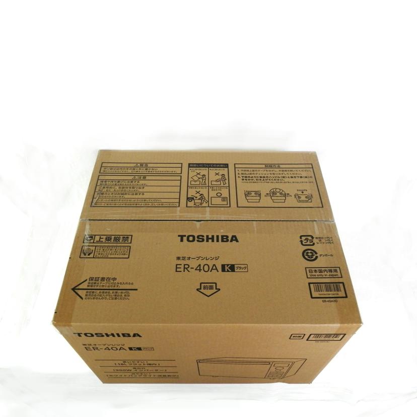TOSHIBA 東芝/オーブンレンジ　／　ブラック/EA-40A//SAランク/81