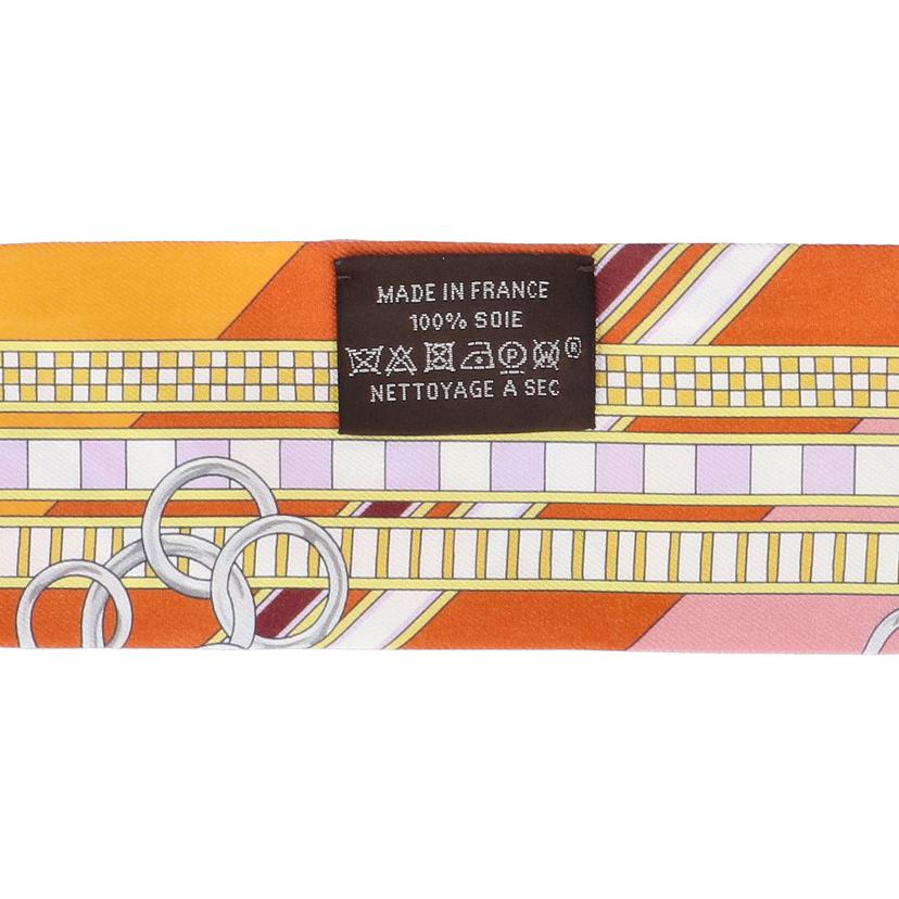 HERMES エルメス/ツイリー／馬勒とチャーム//Aランク/75