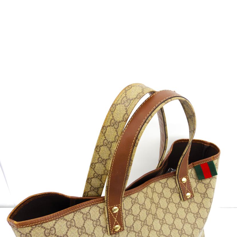 GUCCI グッチ/GGスプリームシェリーラインPVCトート/211134//001***/Bランク/75