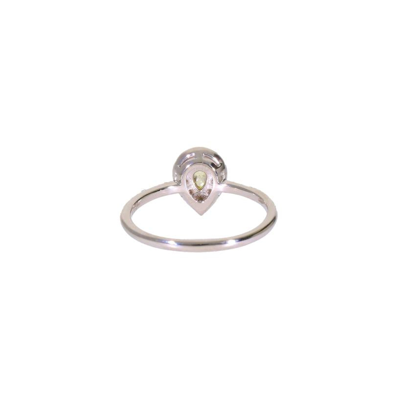 /◎Pt900イエローダイヤリング0．141／0．18ct//Aランク/59