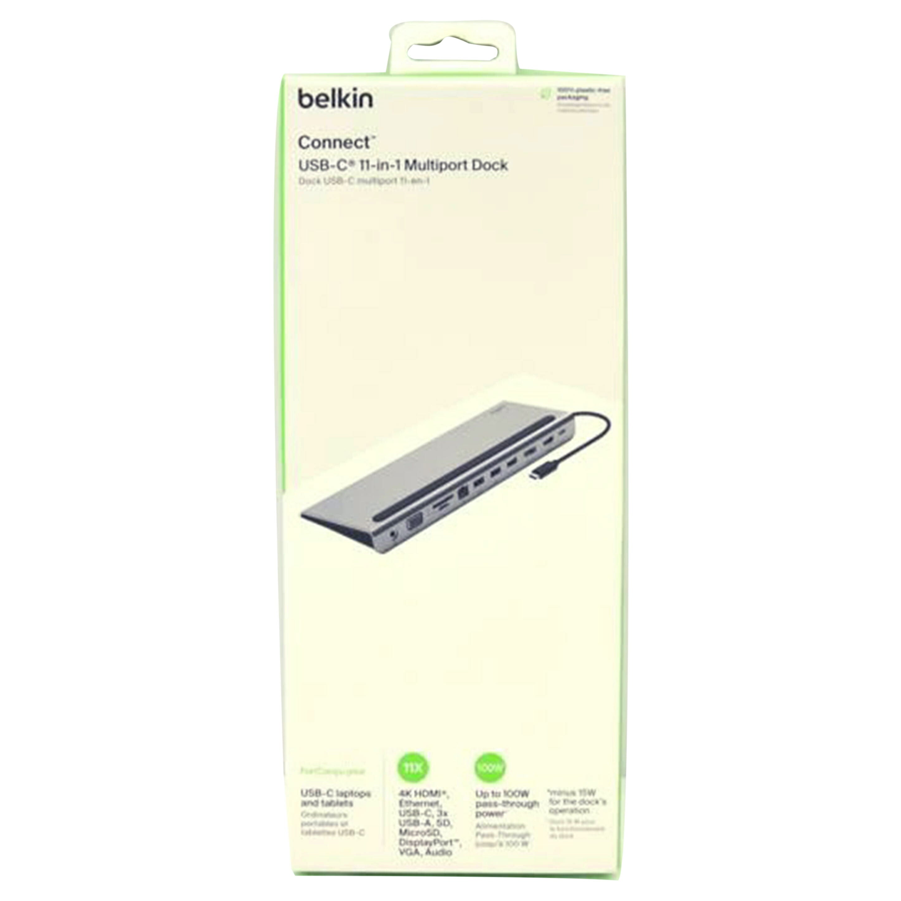 belkin ベルキン/マルチポートドック　11－in－1/Connect USB-C 11-in-1 Multiport Dock//Sランク/75