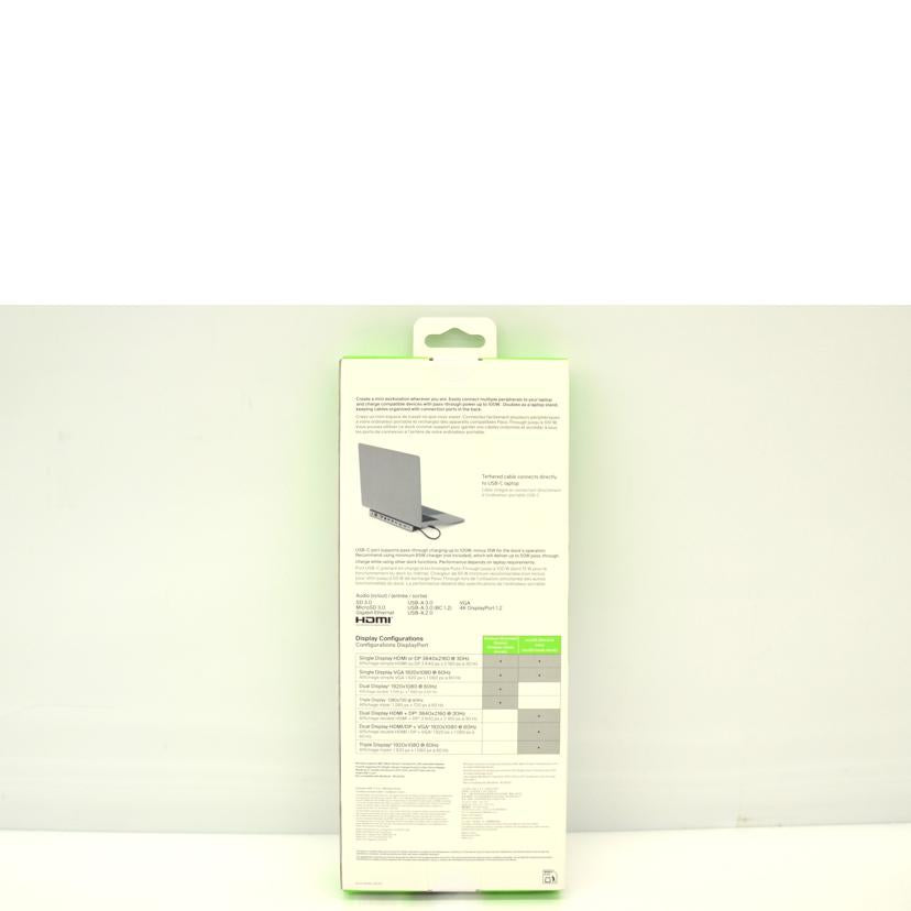 belkin ベルキン/マルチポートドック　11－in－1/Connect USB-C 11-in-1 Multiport Dock//Sランク/75
