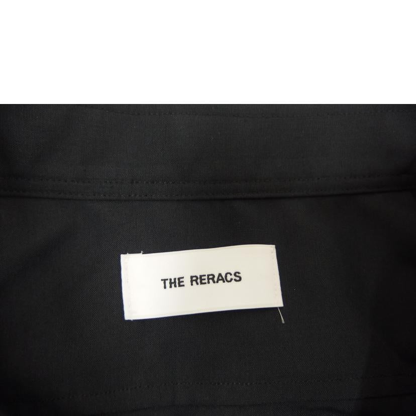 THE　RERACS　 ｻﾞﾘﾗｸｽ/THE　RERACSバンドカラーシャツ／ブラック　/22FW-REBL-315-J//ABランク/82