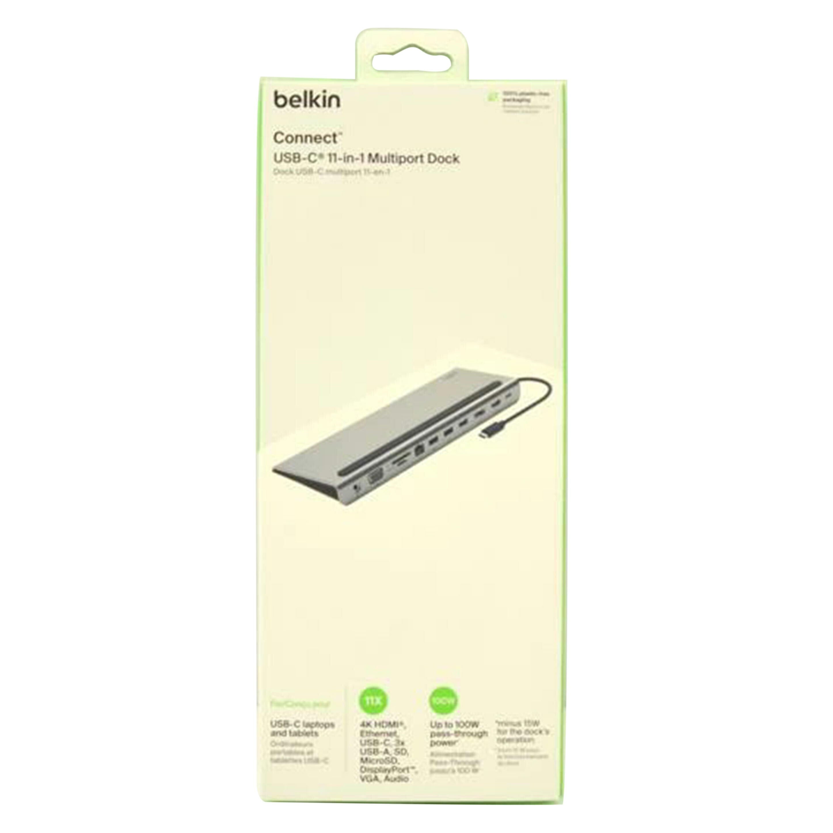 belkin ベルキン/マルチポートドック　11－in－1/Connect USB-C 11-in-1 Multiport Dock//Sランク/75