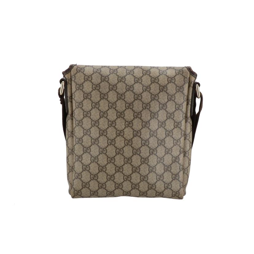 GUCCI グッチ/レザーGG柄フラップスクエアショルダー/223666//204***/Bランク/42