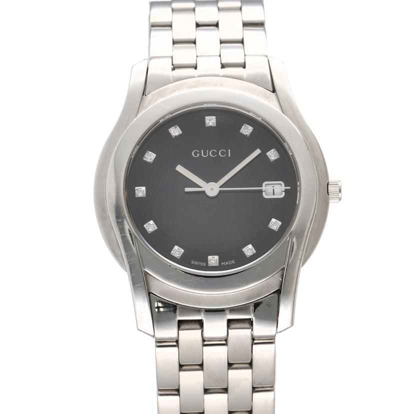 GUCCI/メンズ　10Pダイヤ／クオーツ/5500M//119*****/ABランク/67