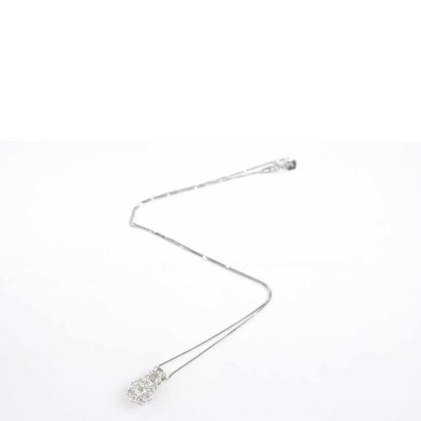 ◎Pt900／850ダイヤネックレス0．516／1．25ct//Aランク/64