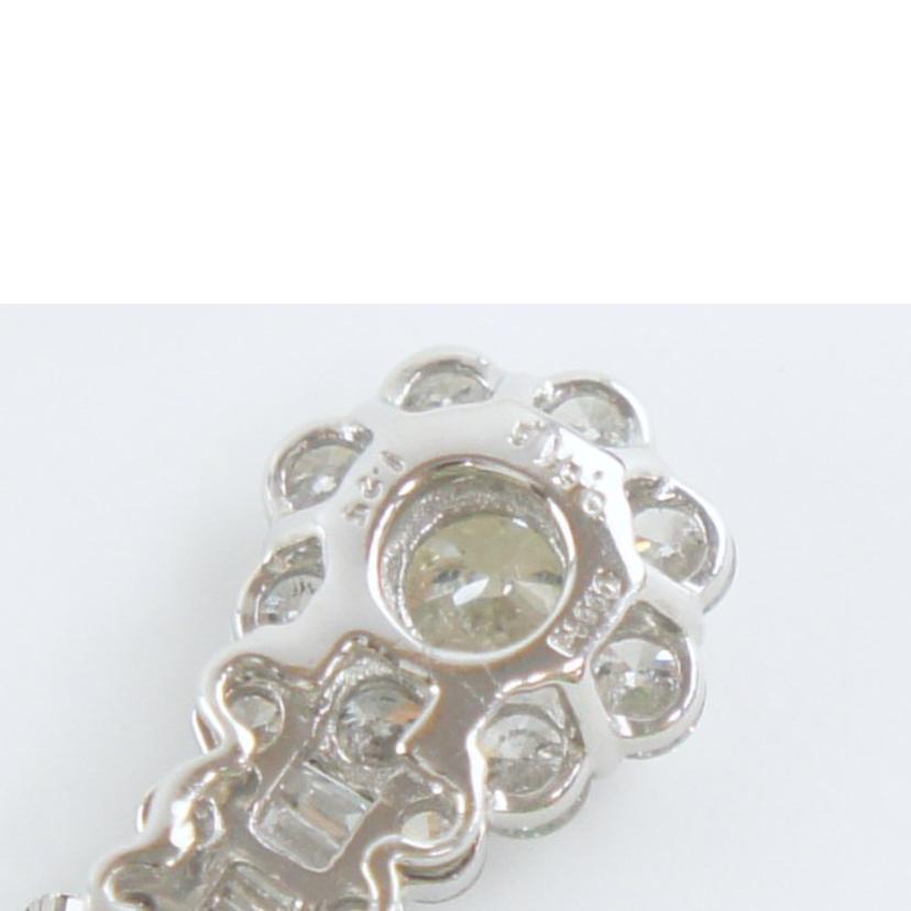◎Pt900／850ダイヤネックレス0．516／1．25ct//Aランク/64