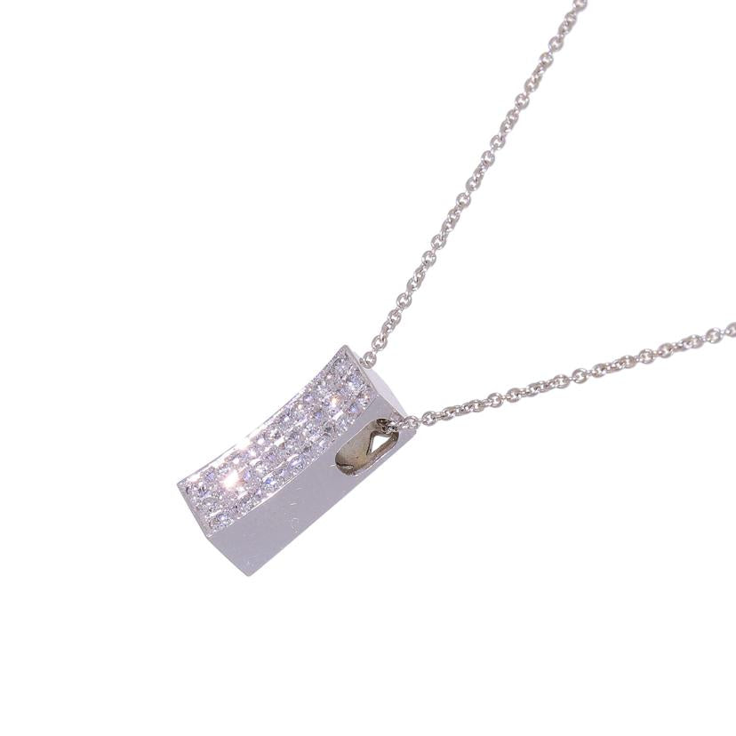 /　K18WGダイヤネックレス0．30ct//Aランク/05