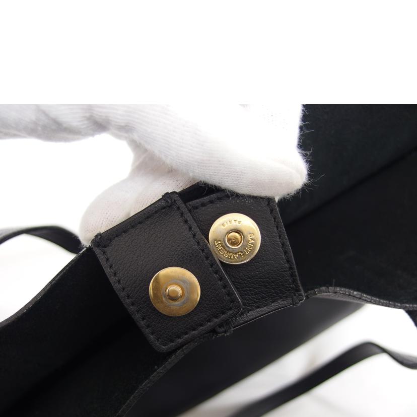 SAINT　LAURENT サンローラン/レザートートバッグ／ブラック/CLD394195//071*/Bランク/04