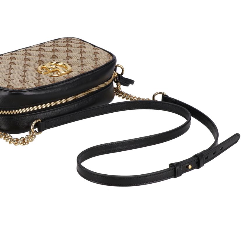 GUCCI グッチ/GGキャンバス×レザー／スモールカメラバッグ/447632//486***/Aランク/91