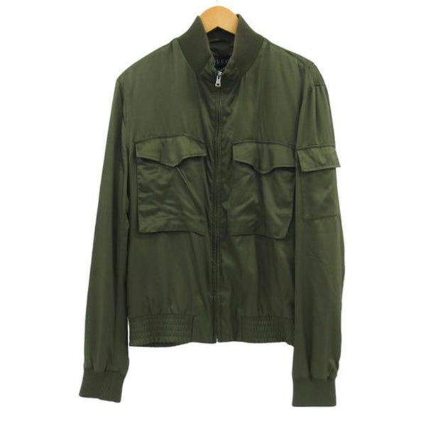 GUCCI グッチ ブルゾン（その他） 緑 40(M位) 4103624Y0015 GUCCI グッチ/メンズファッション｜WonderREX-ONLINE 公式