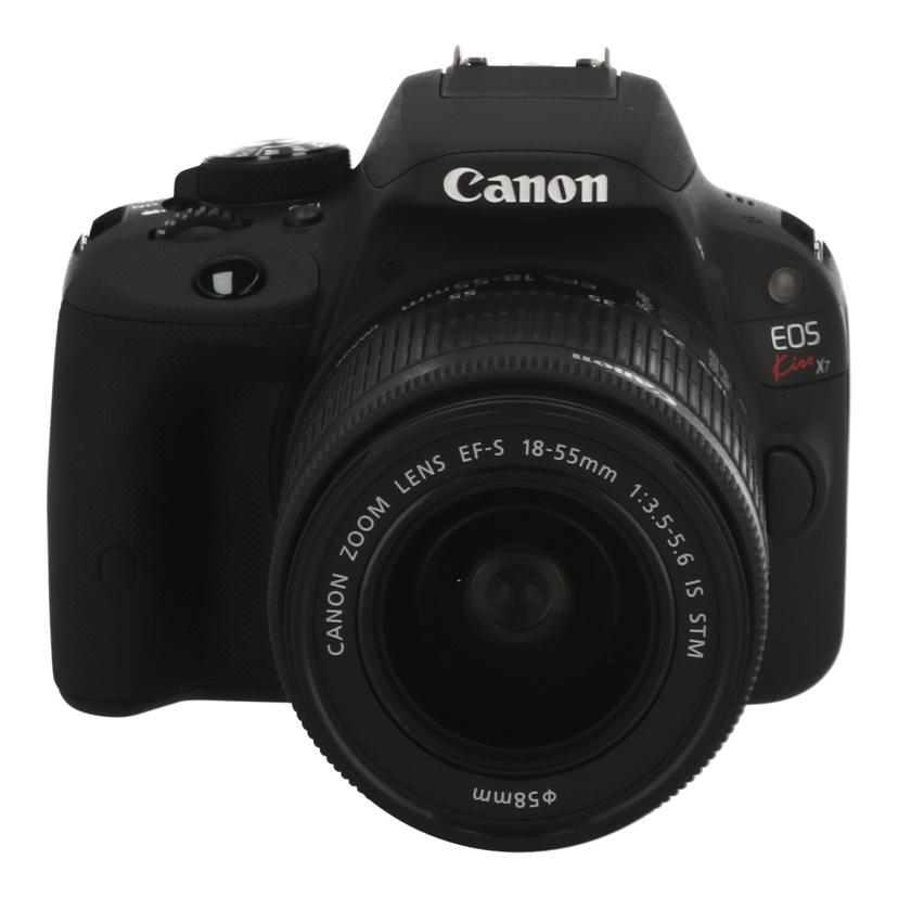 Canon キヤノン　/デジタル一眼　ダブルズームキット/EOS Kiss X7 ﾀﾞﾌﾞﾙｽﾞｰﾑｷｯﾄ//311073048701/Bランク/05