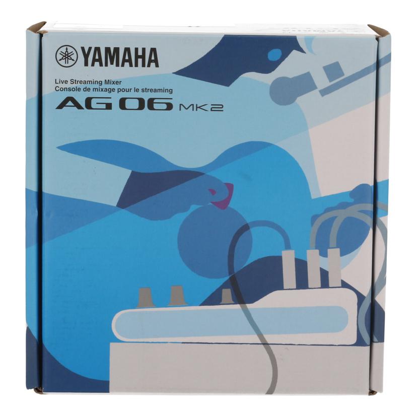 YAMAHA ヤマハ/ウェブキャスティングミキサー/AG06Mk2//YGCY01175/Bランク/62
