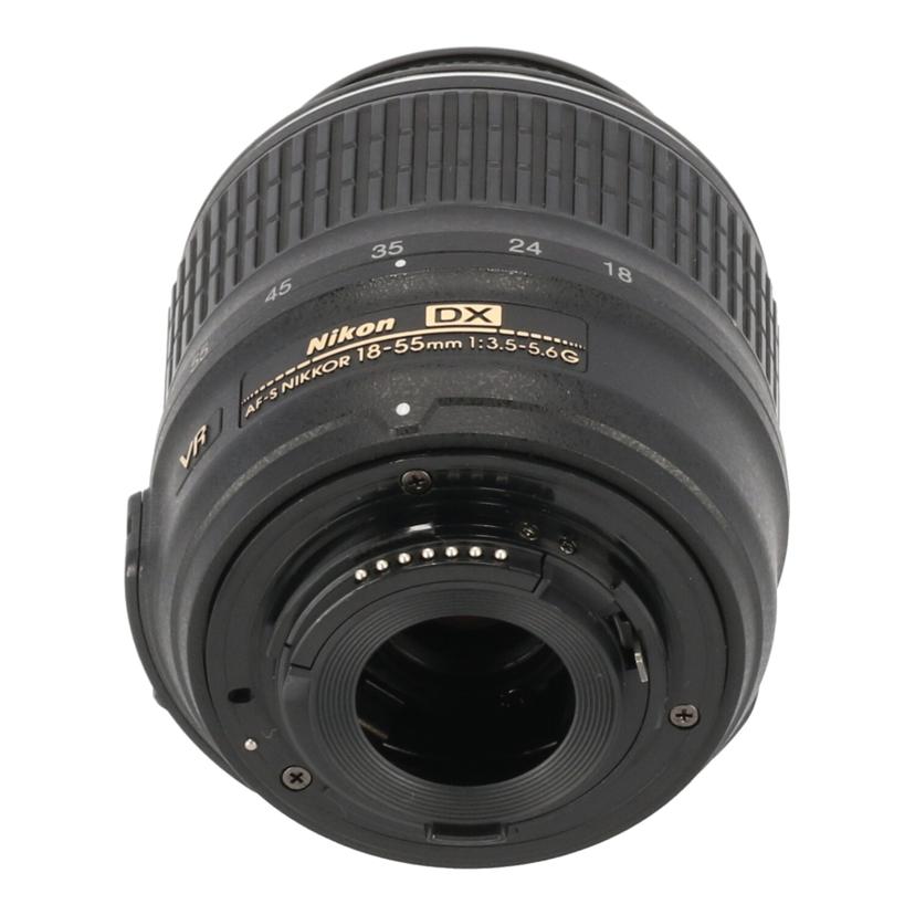 Nikon ニコン/交換レンズ／18－55mm/AF-S DX18-55mm f3.5-5.6G VR//14913581/ABランク/05