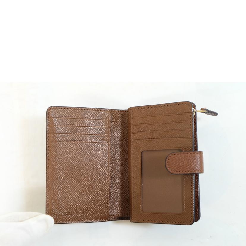 　　COACH コーチ/レザーミディアムコーナージップウォレット/F11484//G18**/Bランク/71