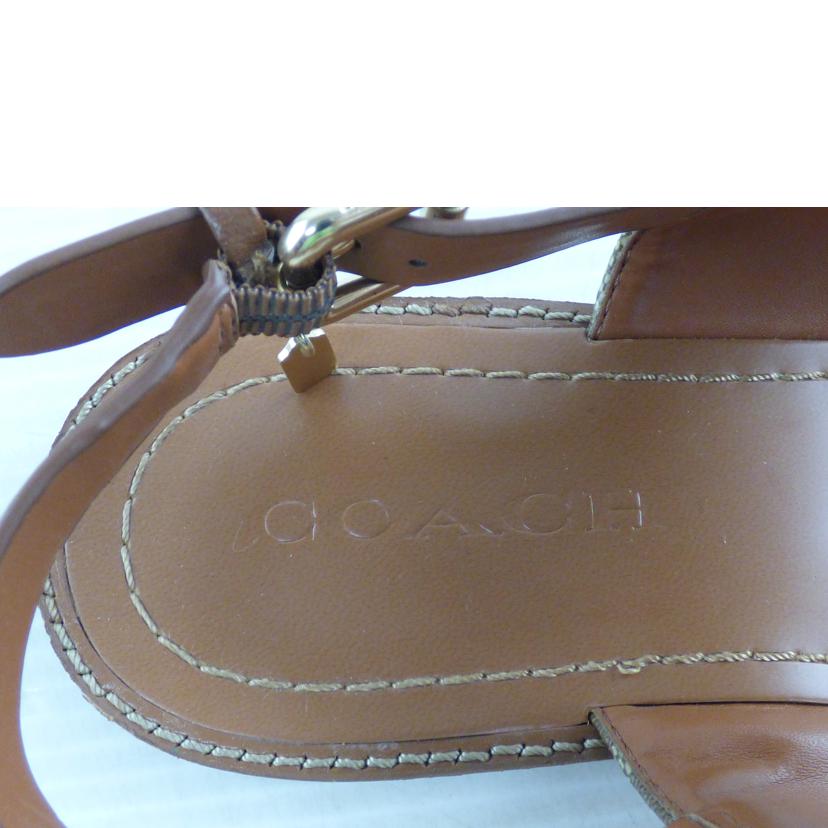 COACH コーチ/サンダル／サイズ23cm/G4876//ABランク/64