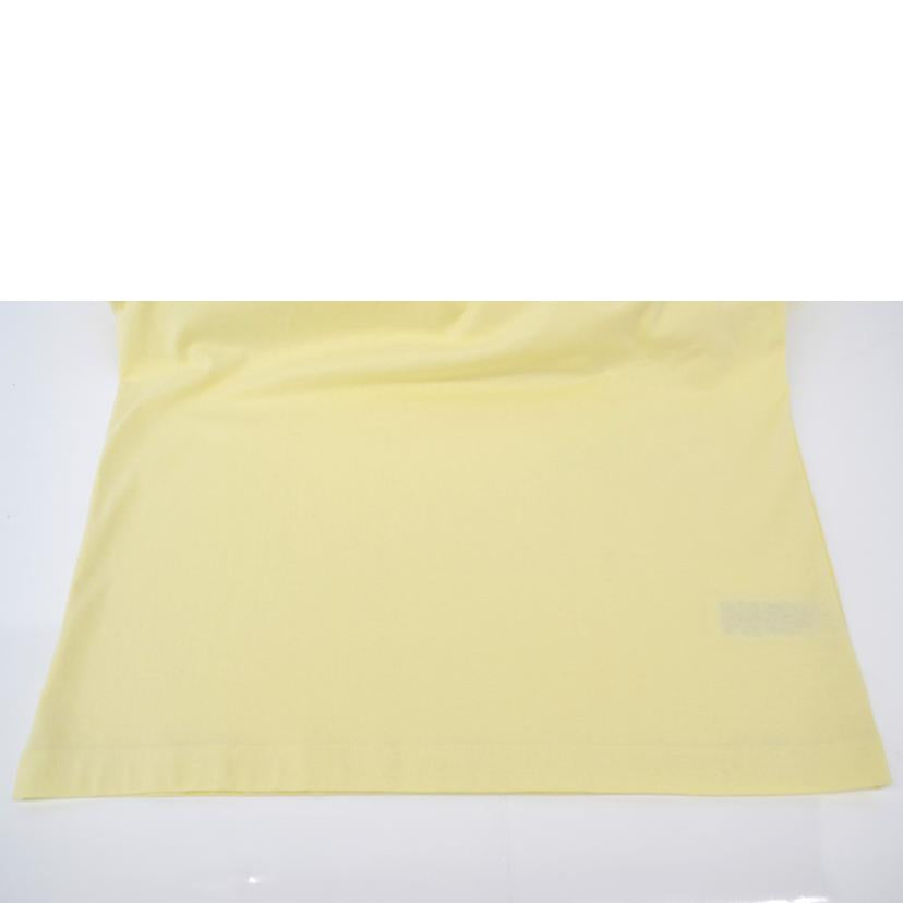 BURBERRY バーバリー/24SSチェックプリントオーバーTシャツ（薄黄）//ABランク/75