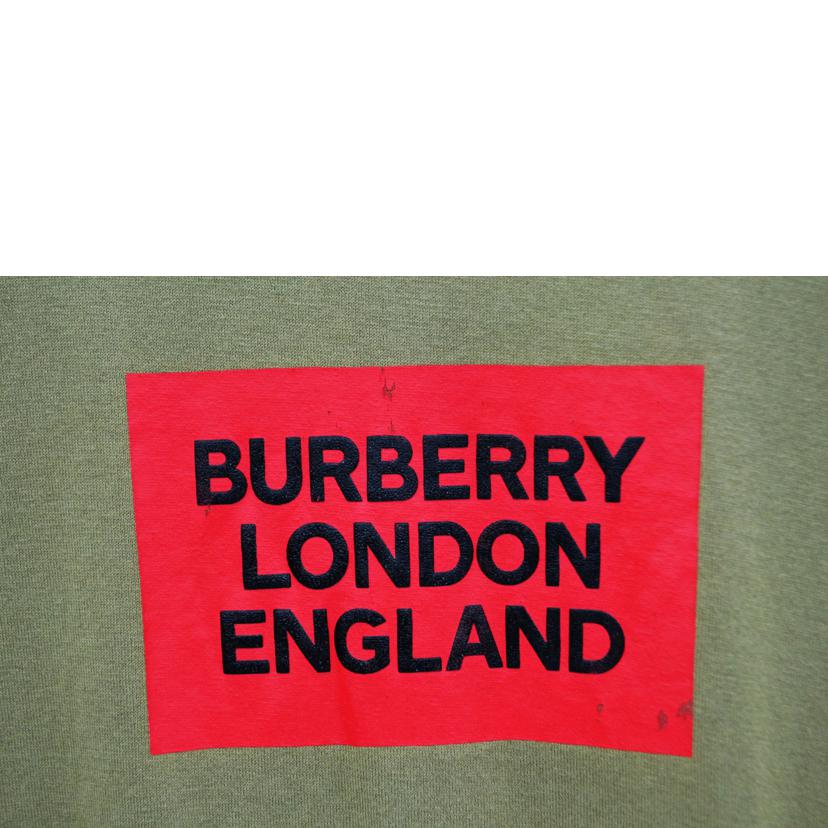 BURBERRY バーバリー/ロゴTシャツ（カーキ色）//Bランク/75
