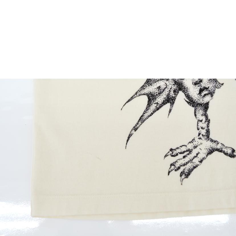 MM6 エムエムシックス/グラフィックプリントTシャツ（ホワイト）//ABランク/75