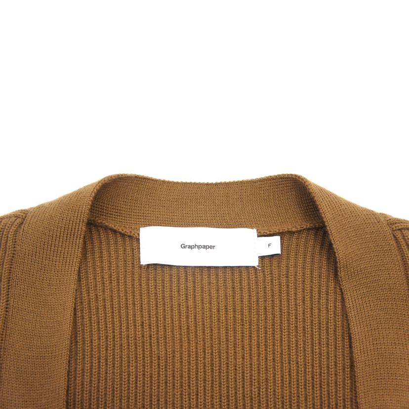Graphaper グラフペーパー/　High　Density　Cardigan/GM203-80011B//ABランク/67
