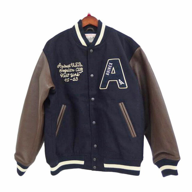 AVIREX ｱｳﾞｨﾚｯｸｽ/AVIREX　STADIUM　JACKET　NYC／ネイビー/783-3252047//Aランク/82