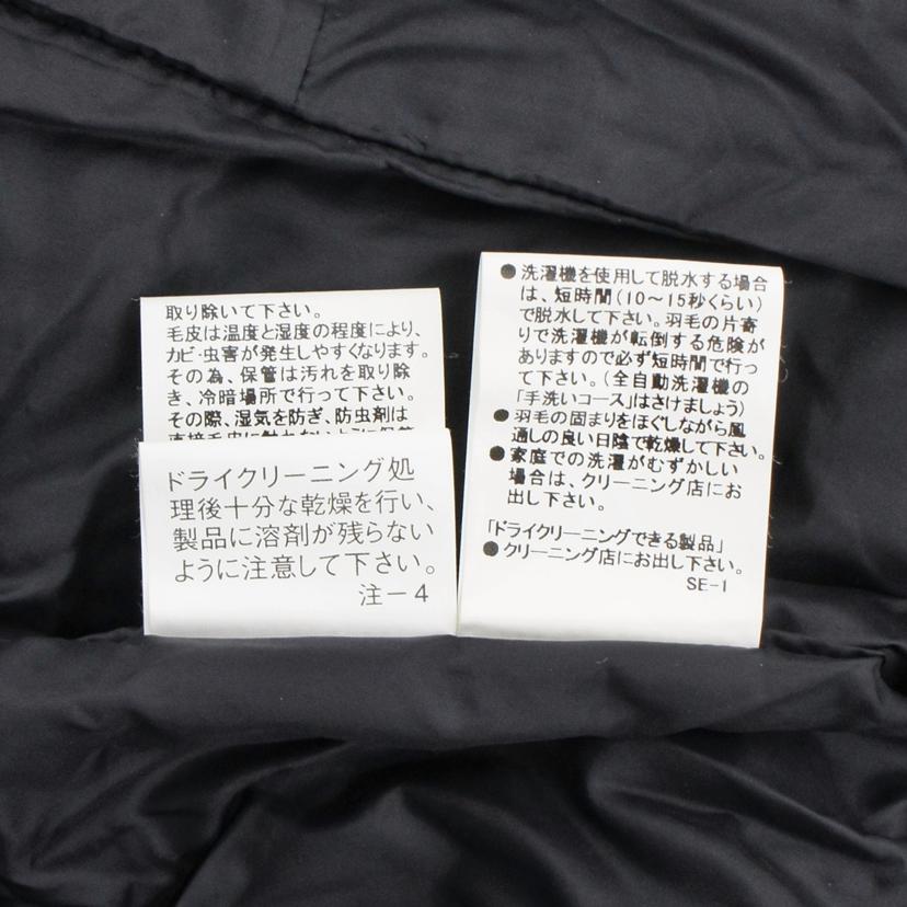 BURBERRY バーバリー/フォックスファー付きダウンコート/E6F65-491-08//ｻｲｽﾞ:3/SAランク/20