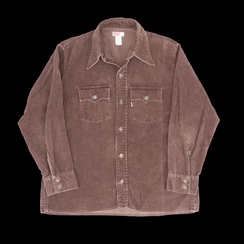Levi’s リーバイス/70’s/コーデュロイシャツ/USA製/BIGE/ボタン裏64/激レア/ヴィンテージ//ABランク/82