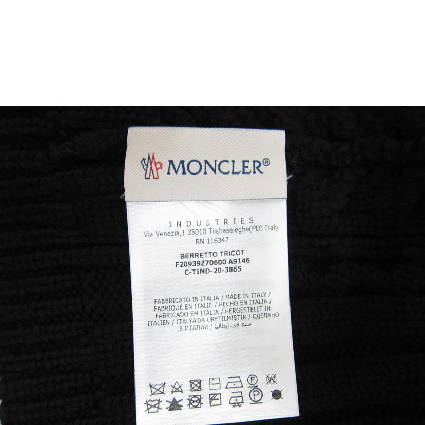 MONCLER　 ﾓﾝｸﾚｰﾙ/MONCLER　ニットキャップ/116347//Aランク/82