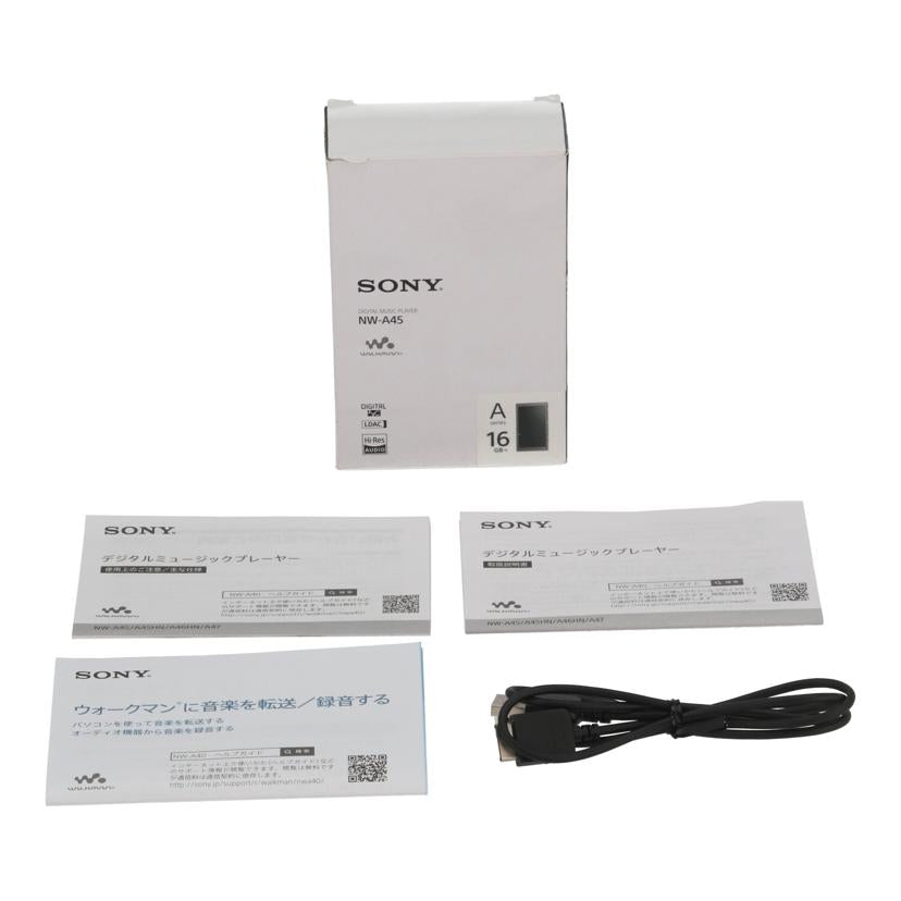 SONY ソニー/ハイレゾ音源対応ウォークマン　16GB/NW-A45//S015391571H/Bランク/75