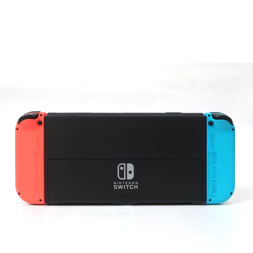 Nintendo 任天堂/ニンテンドースイッチ　有機ELモデル　Joy－Conグリップなし　Nintendo　Switch　ネオンブルー　ネオンレッド/HEG-001//XTJ50694003917/ABランク/65