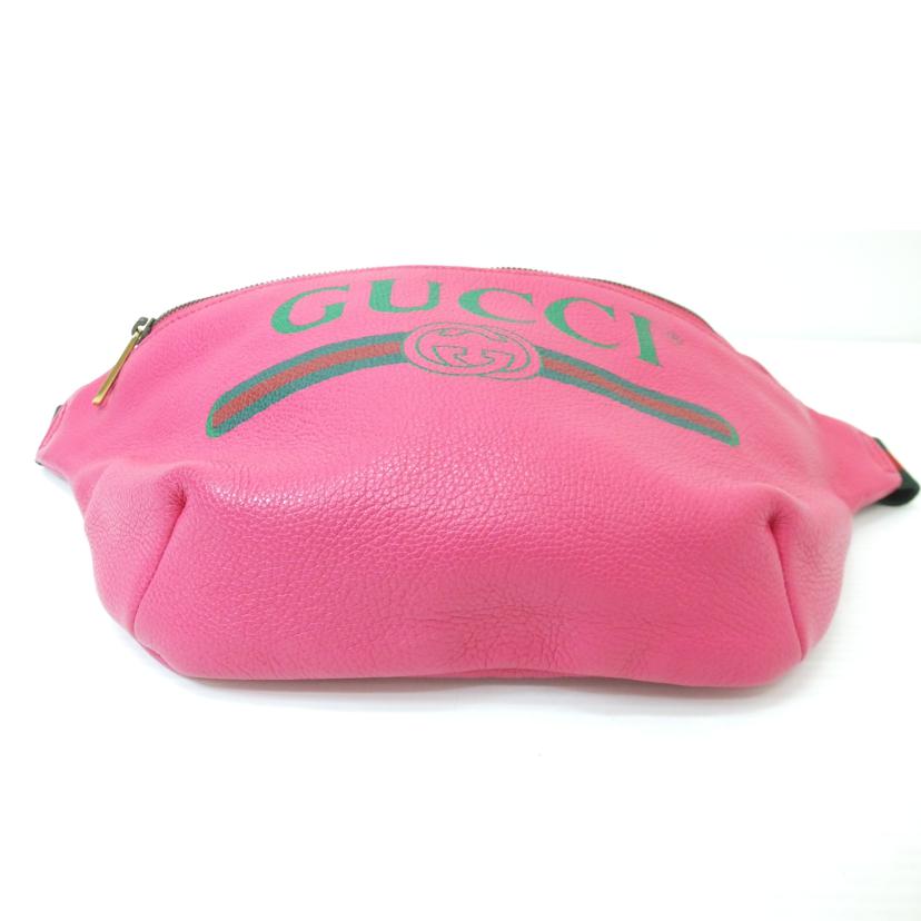 GUCCI グッチ/グッチプリントシェリーラインレザーボディバッグ/530412//527***/Bランク/88