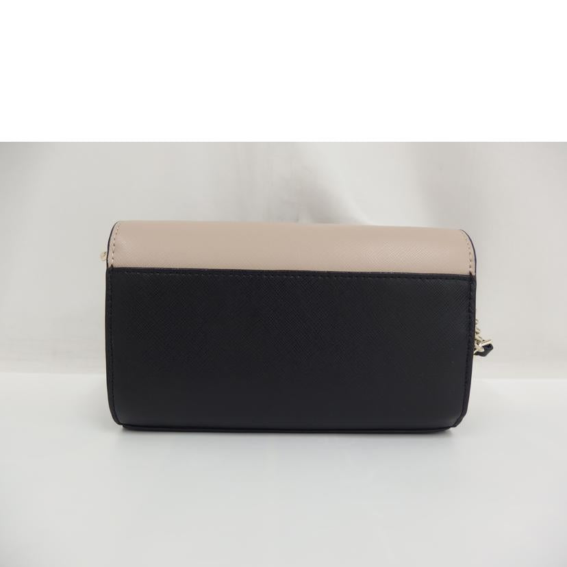 KateSpade ケイトスペード/バイカラーショルダーバッグ／ベージュ×ブラック//Aランク/82