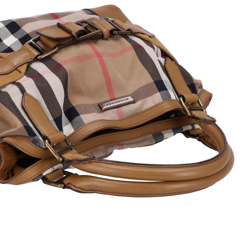 BURBERRY バーバリー/ノバチェック2WAYハンドバッグ//Bランク/94