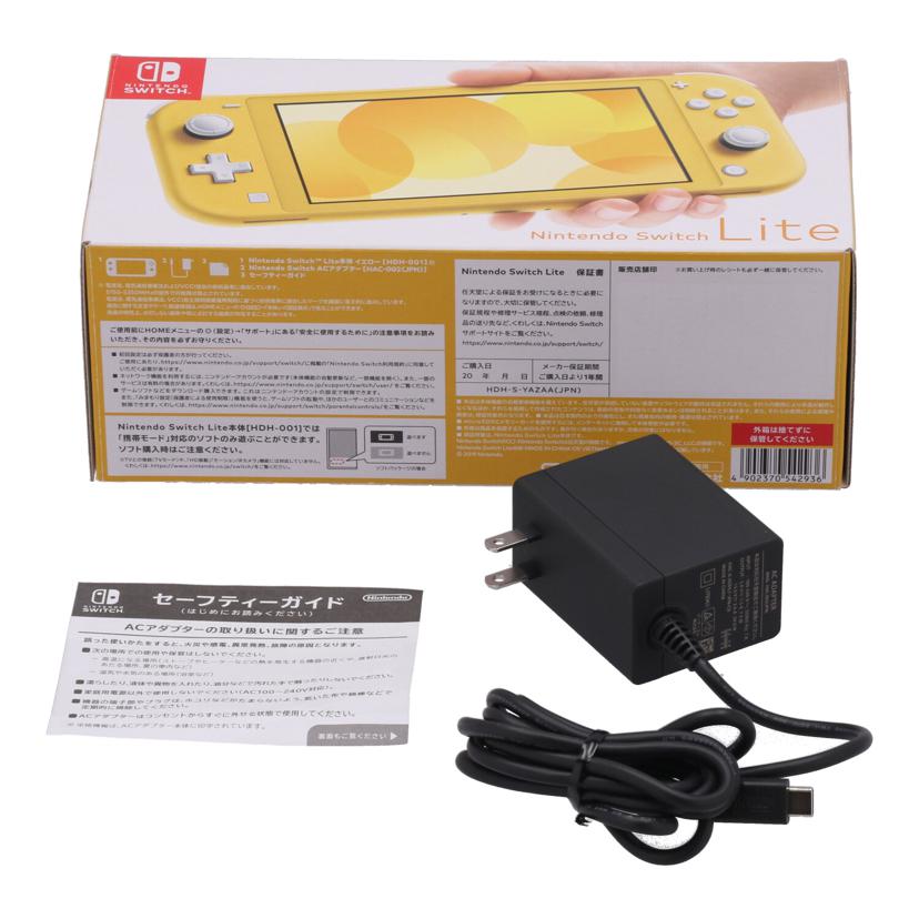 NINTENDO 任天堂 ニンテンドー　/Nintendo　Switch　Lite　本体/HDH-S-YAZAA//XJJ10024216349/ABランク/05