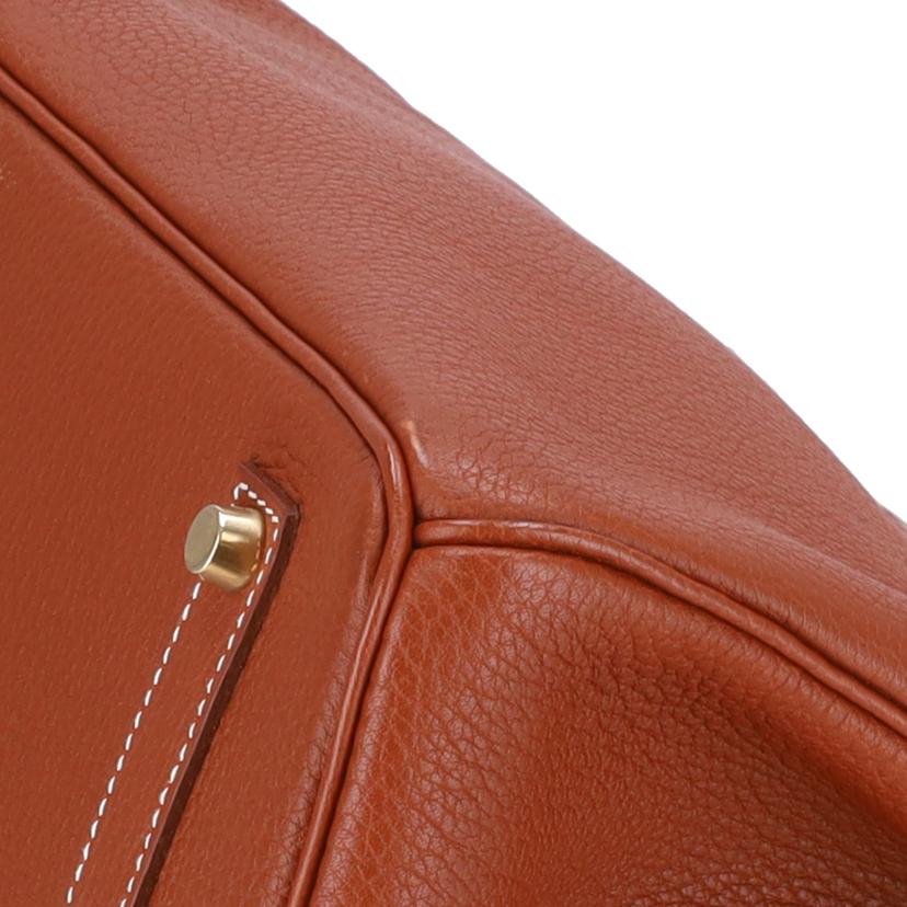 HERMES ｴﾙﾒｽ/バーキン35／トゴ／ゴールド／G金具//ABランク/93