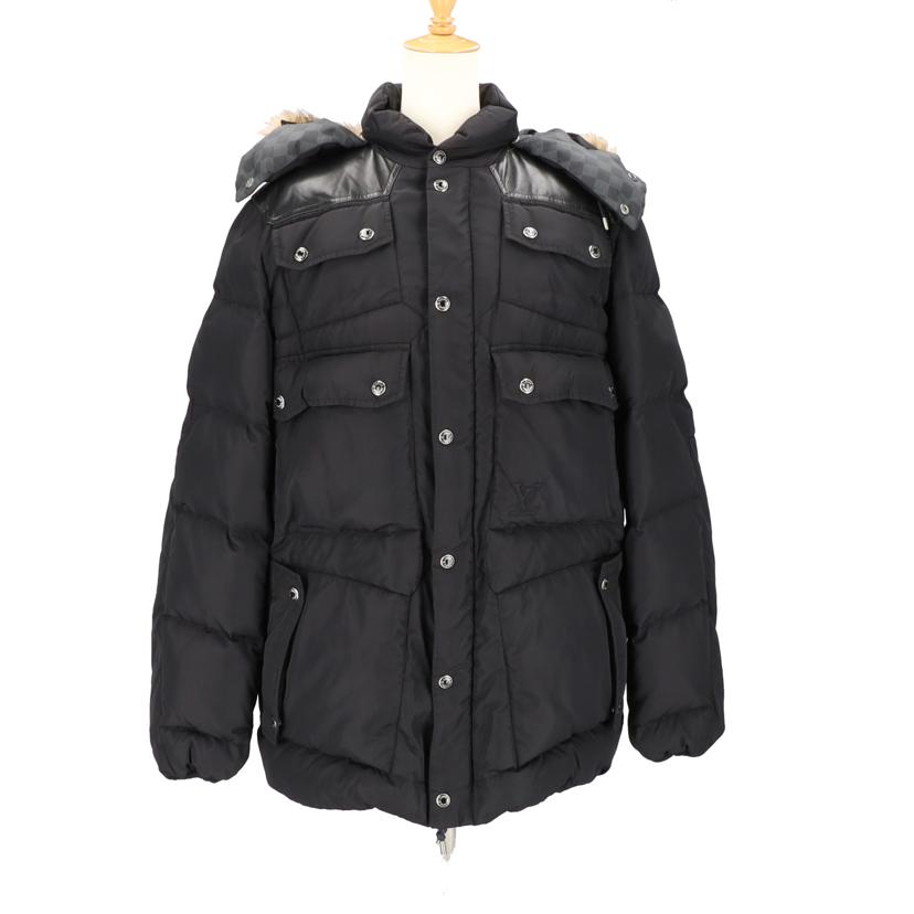 LOUIS　VUITTON ルイヴィトン/ファーフードダウンジャケット／裏地グラフィット/RM092M MPPK40PEJ//ｻｲｽﾞ:48/ABランク/75