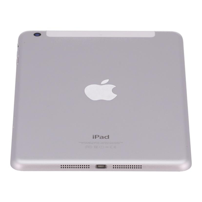 Apple　docomo アップル　/iPad　mini　3　Wi－Fi＋Cellular　16GB　2014/MGHW2J/A//F4KPW2SQG5W8/Bランク/62