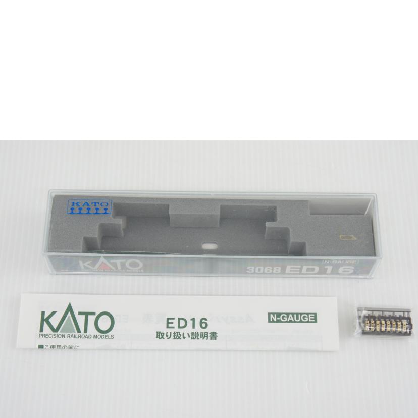 KATO カトー/Nゲージ　ED16/3068//ABランク/64