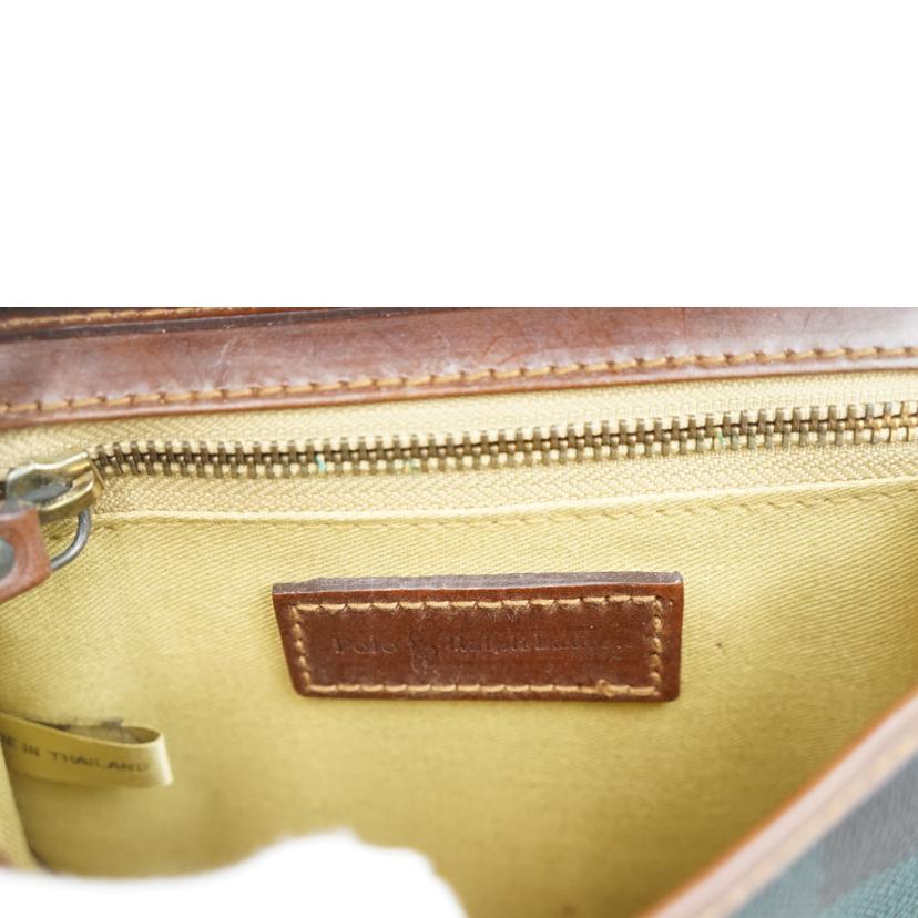 RALPH　LAUREN ラルフローレン/RALPH　LAUREN　ブラックウォッチショルダーバッグ//ABランク/67