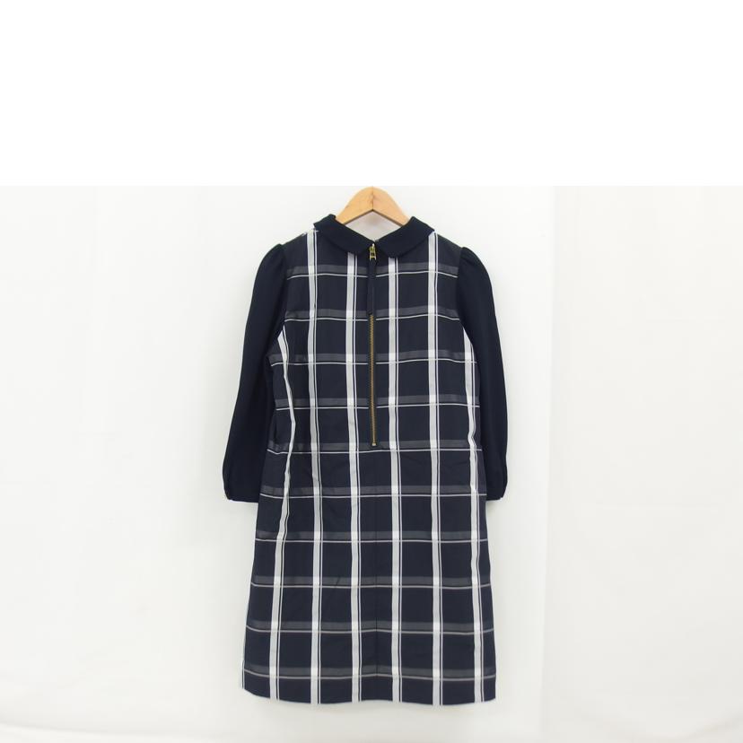 BURBERRY バーバリー/BLUE　LABELチェック柄ワンピース／ネイビー//ABランク/04