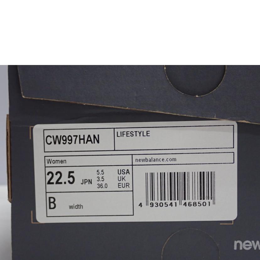 new　balance ﾆｭｰﾊﾞﾗﾝｽ/NB　996　スニーカー/CW997HAN//22.5cm/Sランク/62