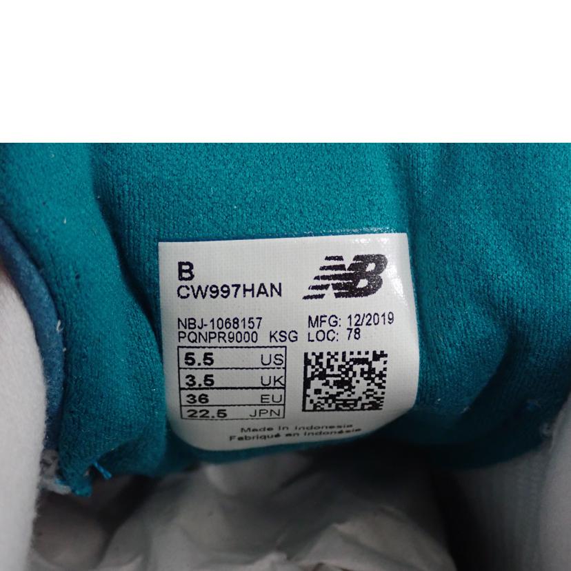 new　balance ﾆｭｰﾊﾞﾗﾝｽ/NB　996　スニーカー/CW997HAN//22.5cm/Sランク/62