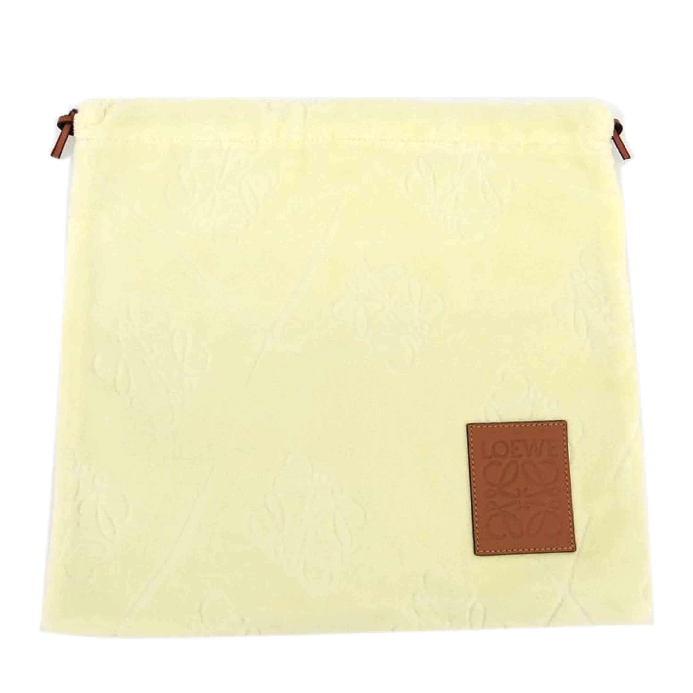 LOEWE ロエベ/ロエベ/アナグラムドローストリングポーチ//Aランク/75