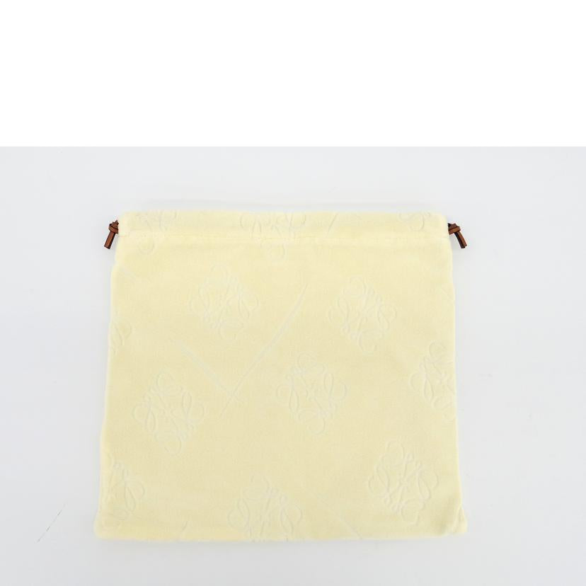 LOEWE ロエベ/ロエベ/アナグラムドローストリングポーチ//Aランク/75