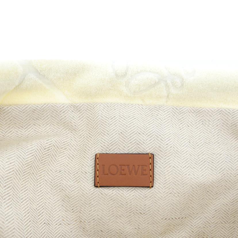 LOEWE ロエベ/ロエベ/アナグラムドローストリングポーチ//Aランク/75