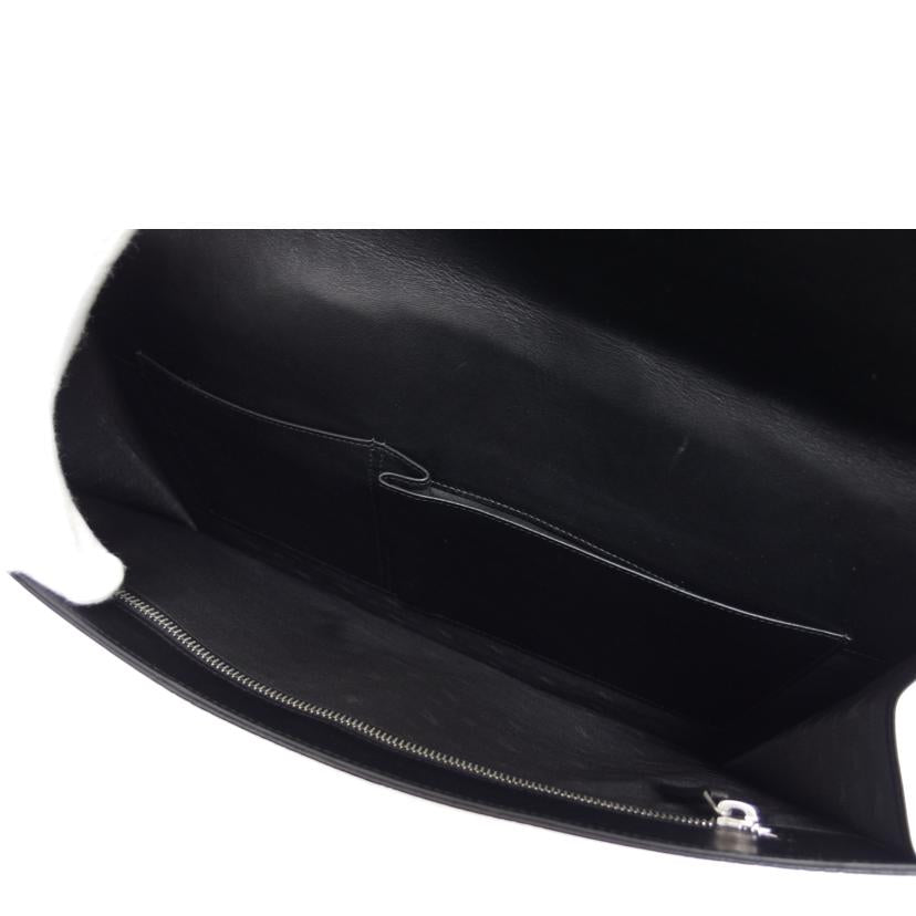 ＥＴＲＯ エトロ/ペイズリー型押し／レザークラッチバッグ／ブラック/1F941//256*/ABランク/04